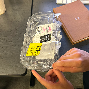 Interaction: Opening a box.