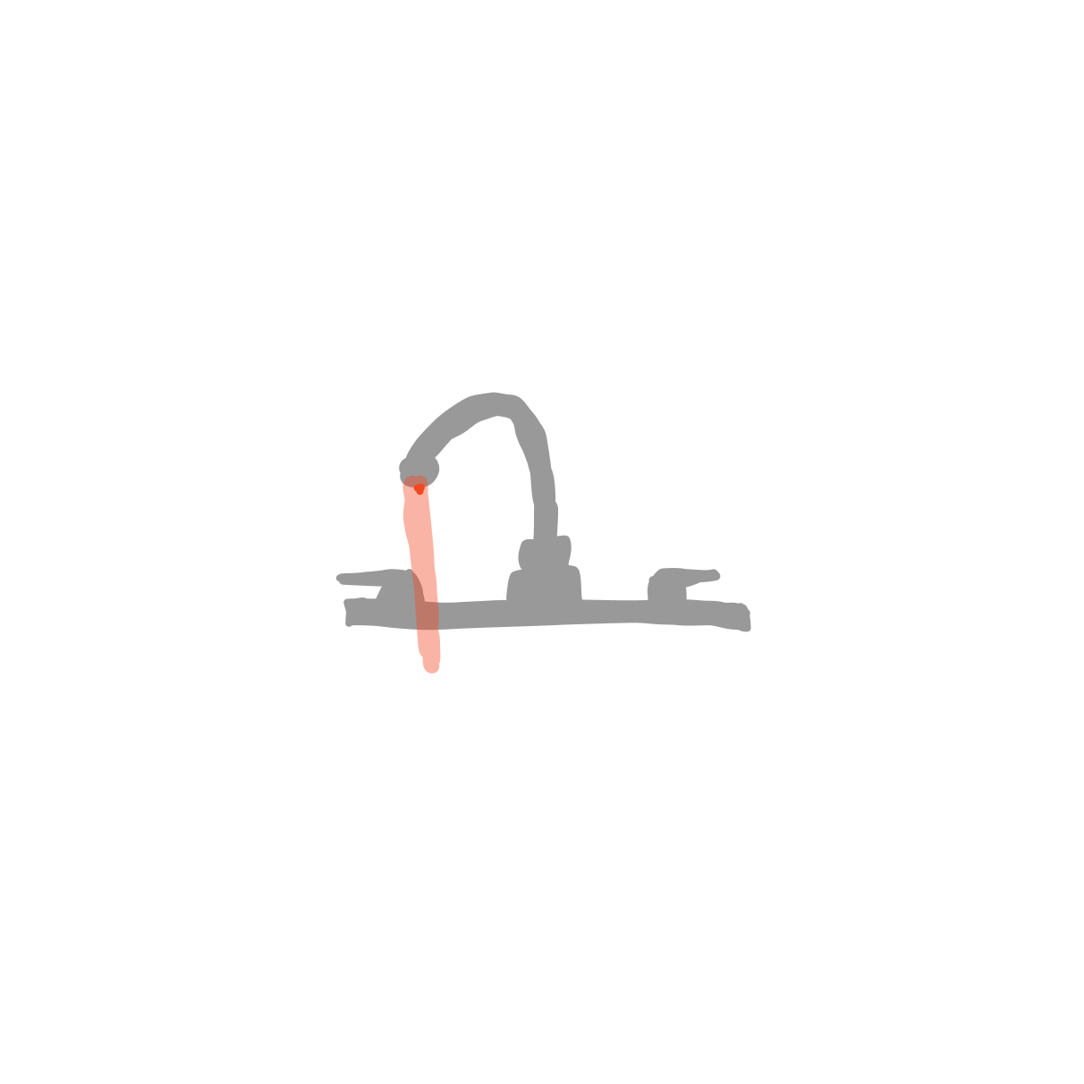 Idea: When the faucet is on, the light is lit up which changes the colour of the water.