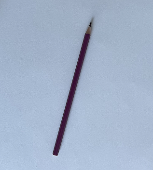 This is my first primitive object, a pencil crayon.