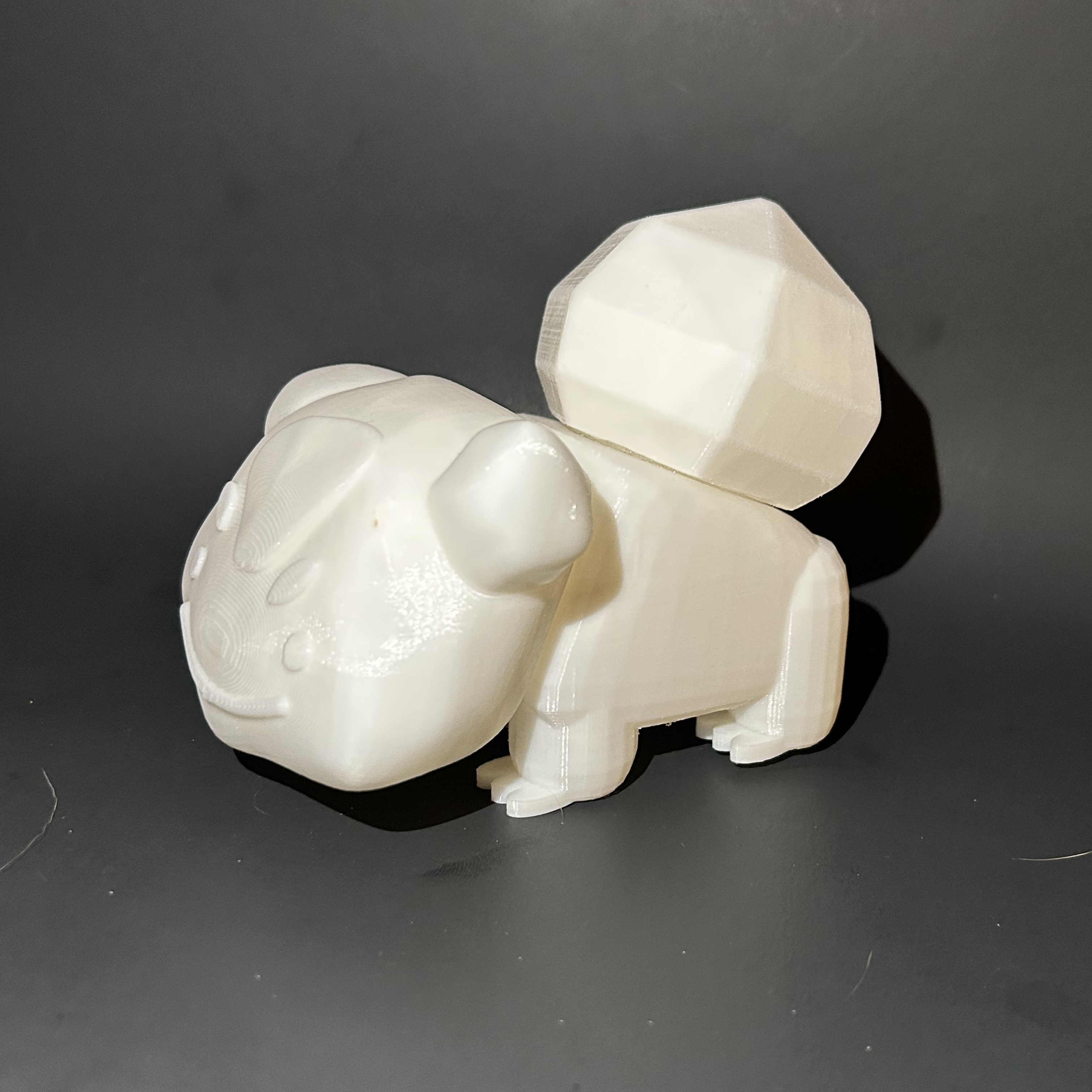 This 3D print is about 13 centimetres in length and took around 9 hours to print.