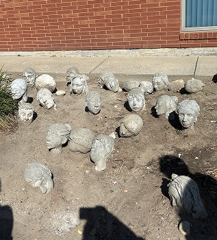 My third location is the head garden near the AA building.