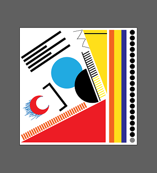 I moved and scaled all the different elements for a final composition.